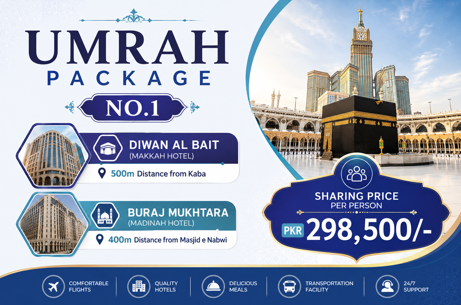 Umrah Package 1